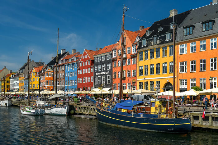 Canal in Copenhagen, Denmark