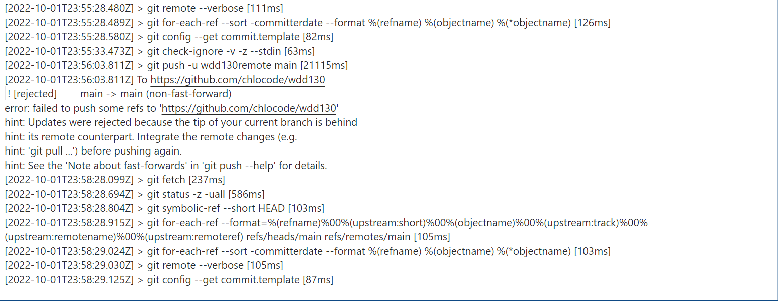 Git Refs Tip Error