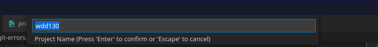 Naming Project
