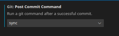 sync & commit