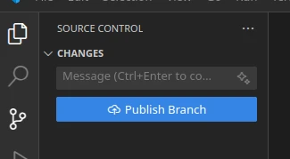 Publish Branch