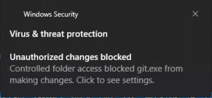 Windows Security Issue